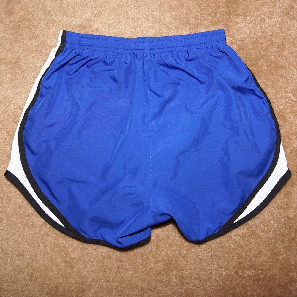 Nike Tempo shorts in blue, white and black - Picture 3 of 7